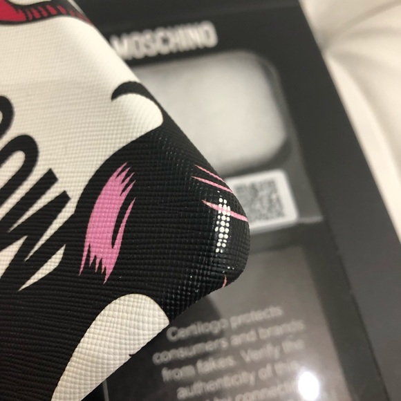 💞SOLD💞Auth Moschino Eyes Logo Print iPhone 7/8 - Picture 5 of 8